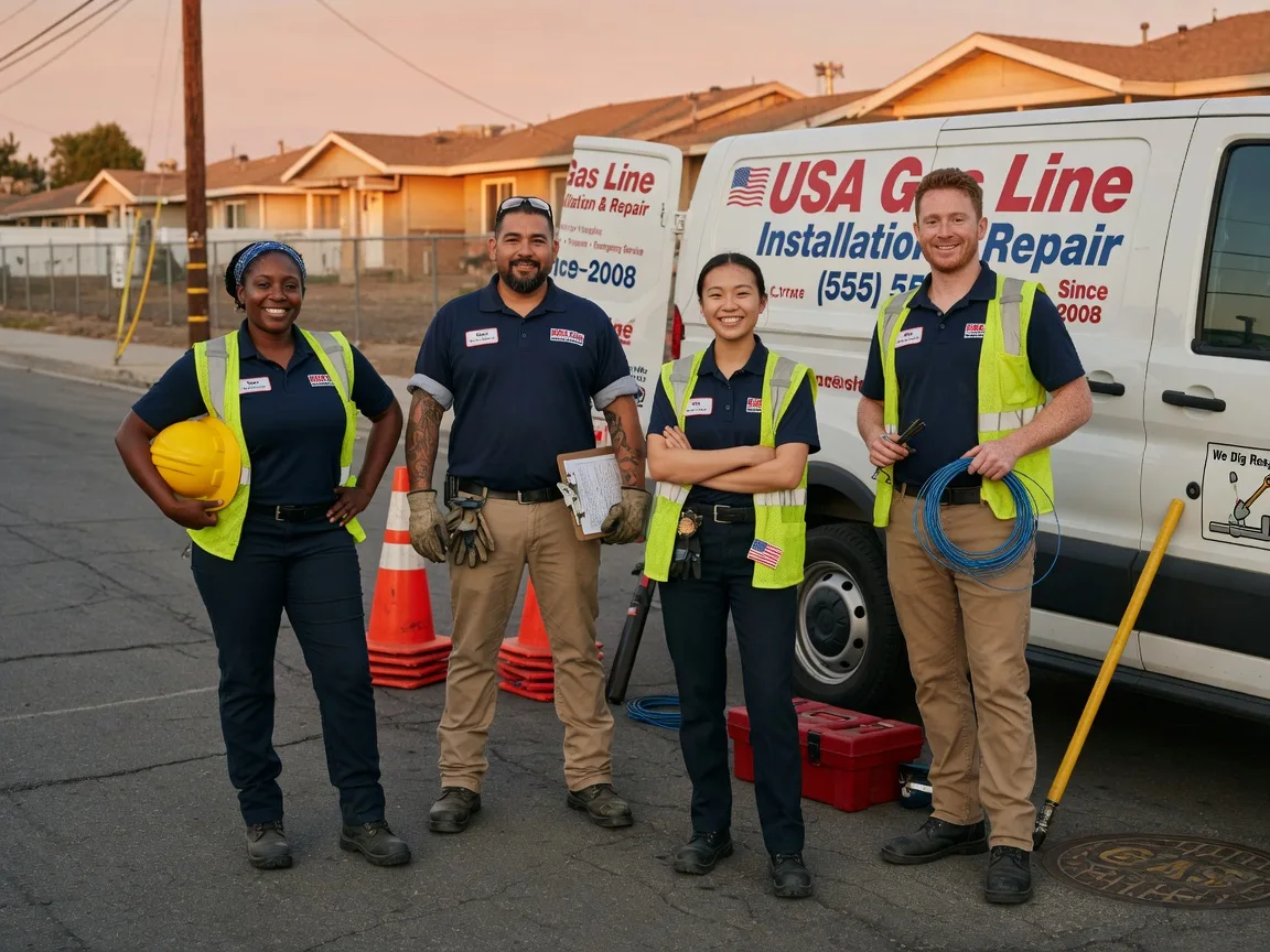 Gas Line Installation company in Brandywine, WV